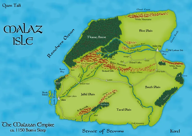 Map: Malaz Isle